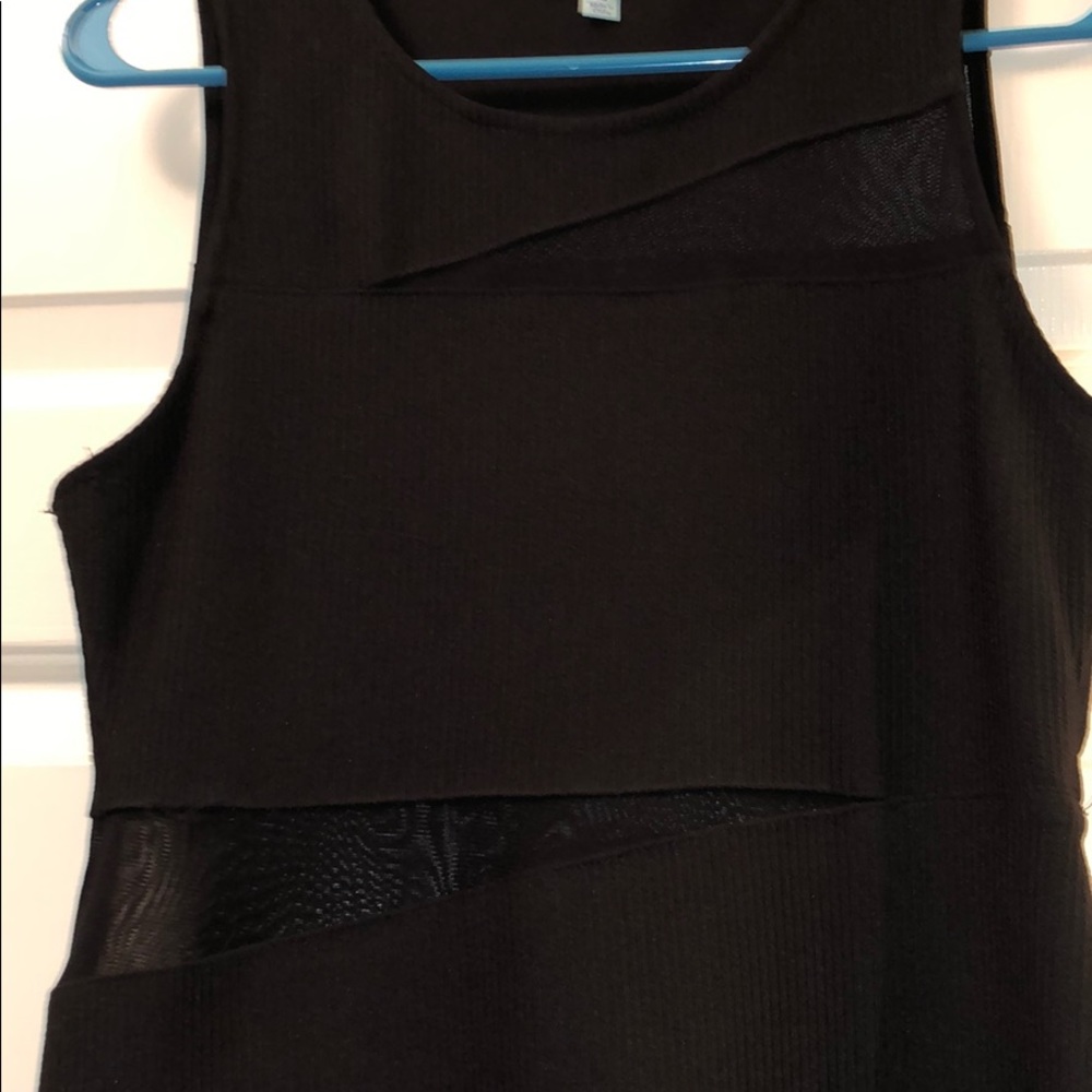 She + Sky Black Dress